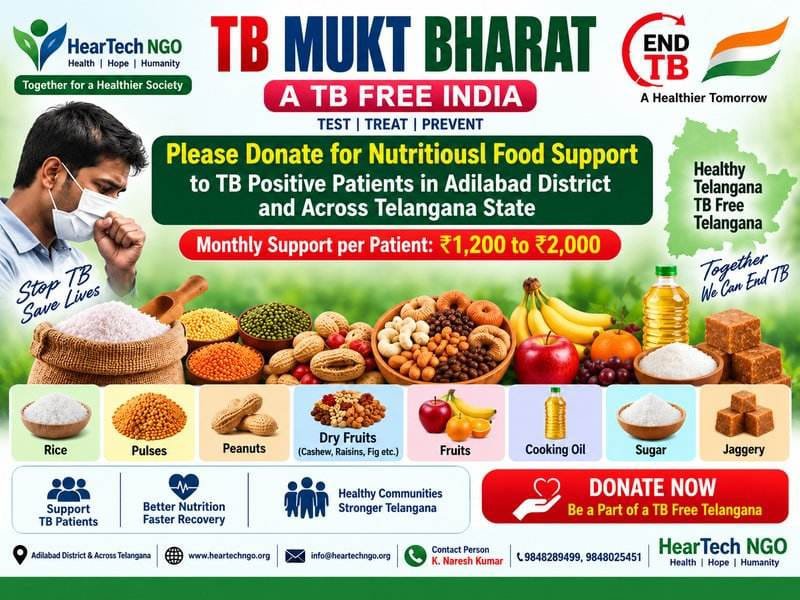 TB Mukt Bharat – Monthly Nutritional Support for TB Patients